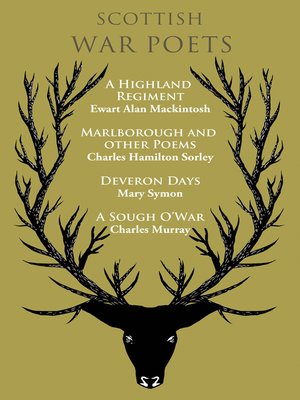 cover image of Scottish War Poets
